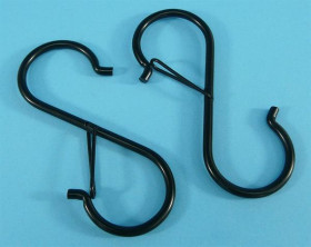 HAK TYPU S Z KLAMRĄ 90mm