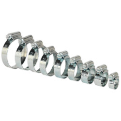 Sealey HCJ85A Hi-Grip Hose Clips Assortment Sizes &#xD8;12-55mm Pack Of 85