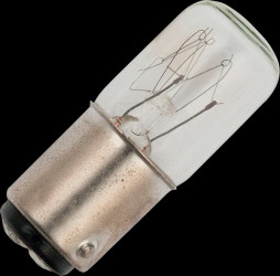 154568600 BA15d T16x45, 110 - 140 V, 42 - 90 mA, 6 - 10 W, C5A, 2K hrs, cl