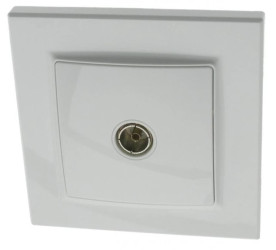 Gniazdo pt podtynkowe pojedyncze antenowe TV telewizyjne końcowe Argo