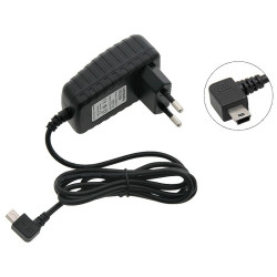 Zasilacz 5V/1,5A wt. mini-USB kątowy - sieciowy / 78-482