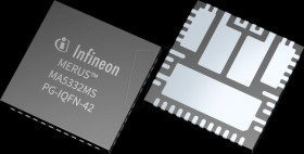 MA5332MSXUMA1 200 W stereo integrated Class D amplifier, 2-channel, QFN-42