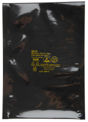 Torba antystatyczna szerokość 152mm Otwarta góra długość 254mm Torba z izolacją przed wilgocią typ: Worek