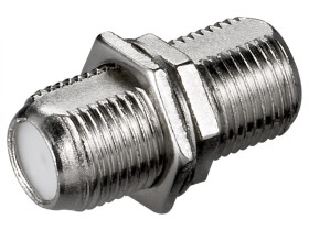 Złącze F: gniazdo F gniazdo F gniazdo adaptera z cynku