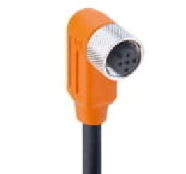 Kabel konfekcjonowany aktuator/sensor M12 żeńskie 4-polowe złącze kątowe gwintowane RKWTS 4-182/25 M