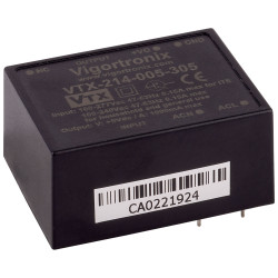 Vigortronix VTX-214-005-305 5W 90-305V Input AC-DC Converter 5V