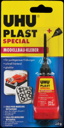 Special adhesive 50 ml can, UHU PLAST SPEZIAL 30G BLISTERKARTE