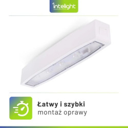 Oprawa sieciowo-awaryjna natynkowa SUPREMA SO 150 M 3H AT IP54 NT / 94504
