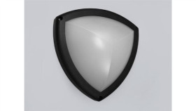 Oprawa Elewacyjna Led Onix 7W Ww Czarna Ip54