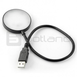 Lampka 12 LED giętka na USB - różne kolory