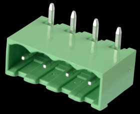 CTB9352/4 Header - 4-pin, RM 5 mm, 90°