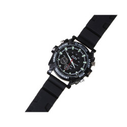 Kamera w zegarek naręczny 1080P 16GB zegarek szpiegowski z kamerą