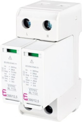 Ogranicznik przepięć typ T1+T2+T3 (B+C+D) ETITEC ML T123 300/12,5 1+1 uniwersalny TT 002440669