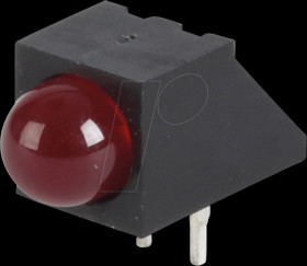 A93B/SDR/S530-A3 LED component, red, 5 mm, 1.6 mcd, 45°