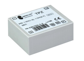 Transformator 1-fazowy TPZ 3 2x115V/2x6V /do druku/ 16006-8999