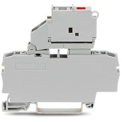 Kostka zaciskowa z bezpiecznikiem WAGO poziomy: 1 14AWGWciskane TOPJOB S