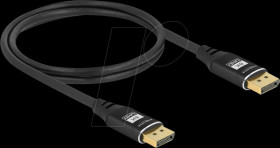 80620 DisplayPort 1.4 cable, 8K 60 Hz, black, 1.0 m