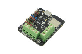 Romeo Mini ESP32-C3 Robot Control Board (Integrated Motor & Servo Driver)