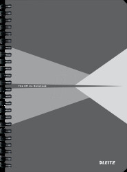44591085 A5 spiral notebook, lined, 90 sheets, grey