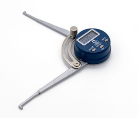 Suwmiarka 12.7 → 150mm Sprawdzian szczękowy cyfrowy Moore & Wright LCD 0,1, z kalibracją ISO