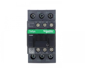 TeSys Deca Stycznik mocy 38A 3P 24V DC 1Z 1R LC1D38BL