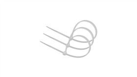 Opaska Kablowa Premium Okp-76200W 7,6X200mm Biała