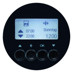 Żaluzjowy łącznik czasowy KNX RF quicklink czarny połysk R.1/R.3 85745131