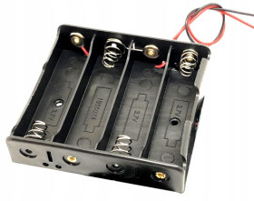 4S 4x 18650 Li-Ion 14.8V Battery Holder with Wires