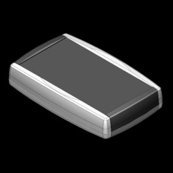 Teko - seria TEKNET (TN13.29) - obudowa w kolorze czarnym (155 x 96 x 30 mm)