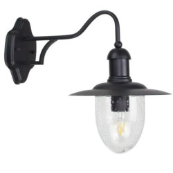 Oprawa elewacyjna Tangia czarna E27