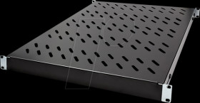 SF0600B 19" shelf, 1U, 600 mm depth, black