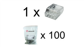 Złączka Do Puszek Instalacyjnych 3X0.5-2.5 Mm2 Vde Dgn 1 Sztuka 100 Sztuk,...