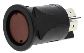 Nasadka przełącznika Zatrzaskowy DPDT średnica wycięcia 25mm, montaż panelowy Molveno