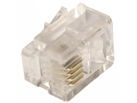 Wtyk telefoniczny 6PIN 6P4C RJ11