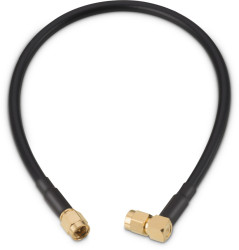 Kabel koncentryczny złącze A SMA złacze B SMA długość 304.8mm typ kabla RG58 Z zakończeniem