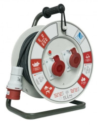 Przedłużacz PBS H05RR-F 5x1,5mm2 - 25m, 2x16A 5P 400V IP44 B.110515-25