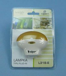 LAMPKA NOCNA LED Z WYŁ.0,5W 230VAC L318E