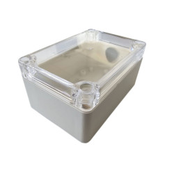 obudowa 100x68x50 IP65 jasna, przezroczyste wieko