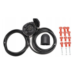 Zestaw przyczepy 13-pin 2m haka holowniczego wiązka