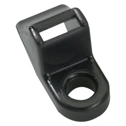 HellermannTyton 151-26860 CL8-W-BK-C1 Mounting Eyelet Black