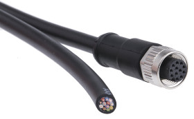 Przewód czujnik-siłownik ze złączem Złącze M12 liczba rdzeni 12 długość 2m Rodzaj A Żeńskie