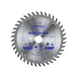 Faithfull FAIZ1504 TCT Circular Saw Blade 150 x 20mm x 40T POS