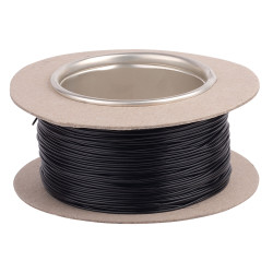 UniStrand 7/0.2 Black Stranded Wire Def Stan 61-12 Part 6 Nominal 100M