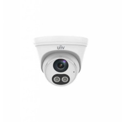 Kamera IP UNIVIEW, 2Mpix, turret, AI, ColorHunter, ob 2.8m, biały LED 30m, mikrofon, SDXC, IP67, 12VDC/PoE