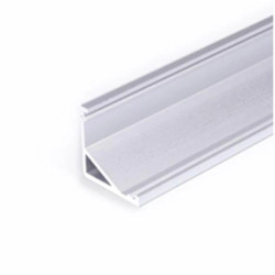 Profil led EKO narożny kątowy alu sur 1m aluminiowy surowy do taśm led (E) C9010000