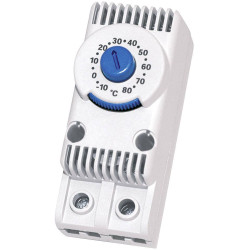 Fandis TRT-10A230V-NO Enclosure Thermostat 250V AC 45x29x68mm DIN Rail