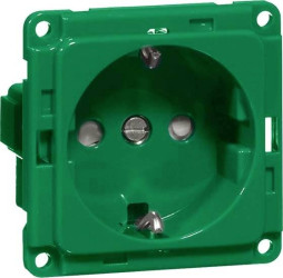PEHA by Honeywell 1 x Płytka przycisku Gniazdo elektryczne zielony 256111 1 szt.