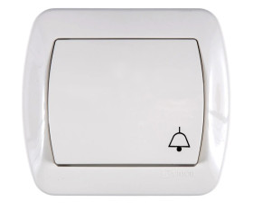 Simon Akord Przycisk /dzwonek/ beżowy AD1/12