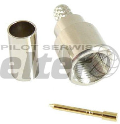 Wtyk FME na RG58 Zaciskany