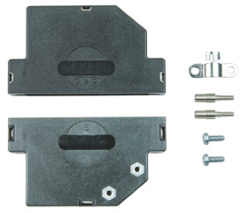 Osłona tylna D-Sub 37 -pinowe PET Kątowy FCT from Molex C